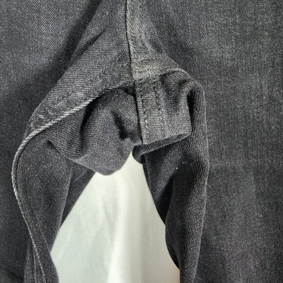 Old Navy High-Rise Straight Womens Jeans Black (Size 16) - Picture 4 of 4